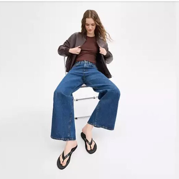 COACH BRIANNA LEATHER FLIP FLOP SANDALS (8) - Picture 1 of 14